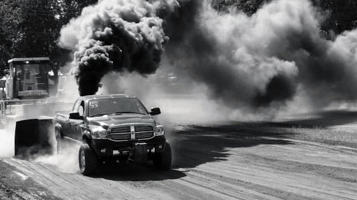 diesel-truck-burnout