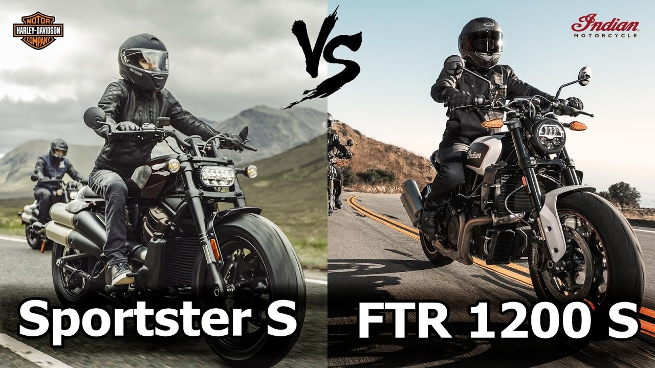 Indian FTR S vs Harley Sporster S