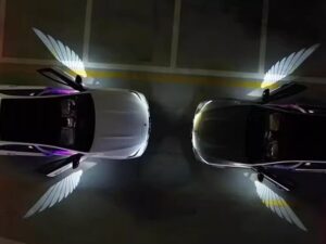 Angel Wings LED Mercedes Mirrors